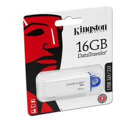 Unidad Flash USB 3.0 Kingston DataTraveler G4 de 16 GB