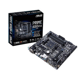 Tarjeta Madre ASUS PRIME B350M-A/CSM, 4xDDR4, PCIe, Gigabit, VGA / DVI / HDMI, Socket AM4