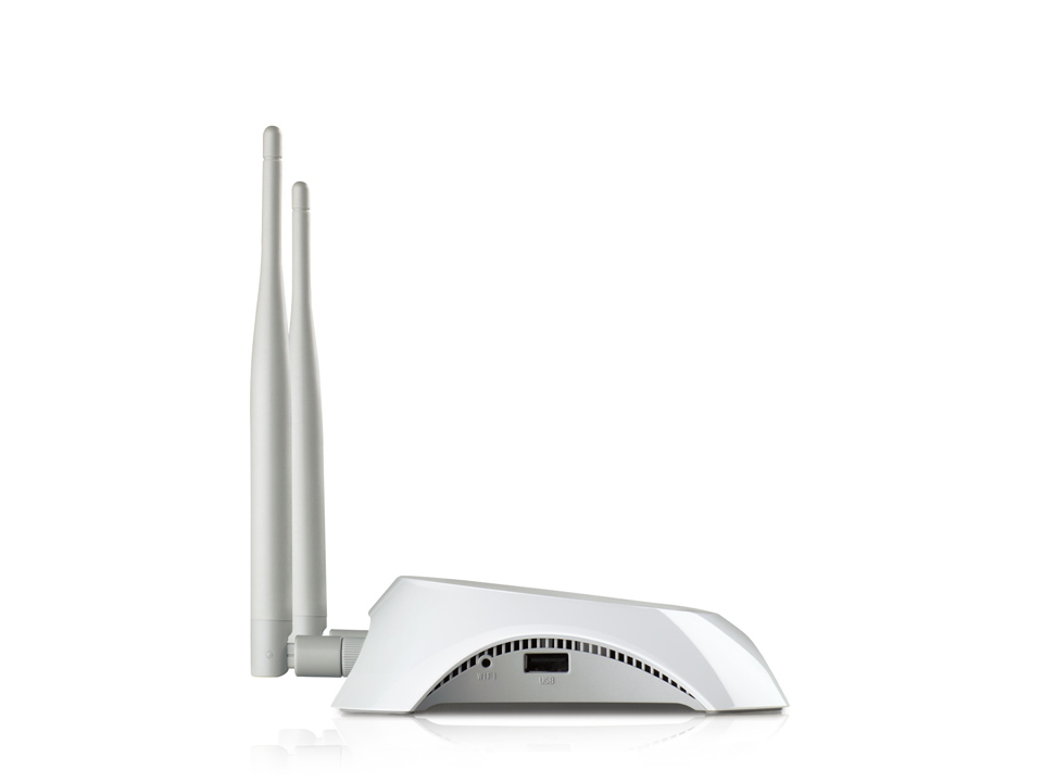Router Inalámbrico N 3G / 4G LTE, Velocidad de Transmisión de hasta 300 Mbps, 1 Puerto USB 2.0, 4 Puertos WAB 10/100, TP-LINK TL-MR3420