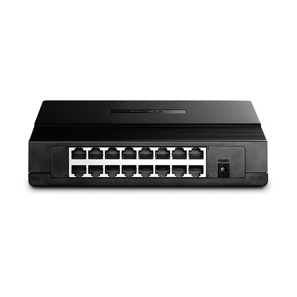 Switch de Escritorio, 16 Puertos RJ45 10/100Mbps Plug and Play, TP-LINK TL-SF1016D