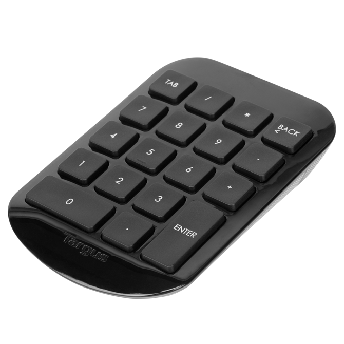 Teclado Numérico | Conexión Inalámbrica | Color Negro | Nano Receptor USB | Targus AKP11US