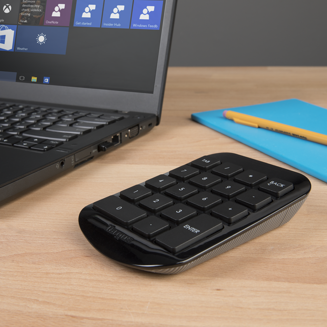Teclado Numérico | Conexión Inalámbrica | Color Negro | Nano Receptor USB | Targus AKP11US