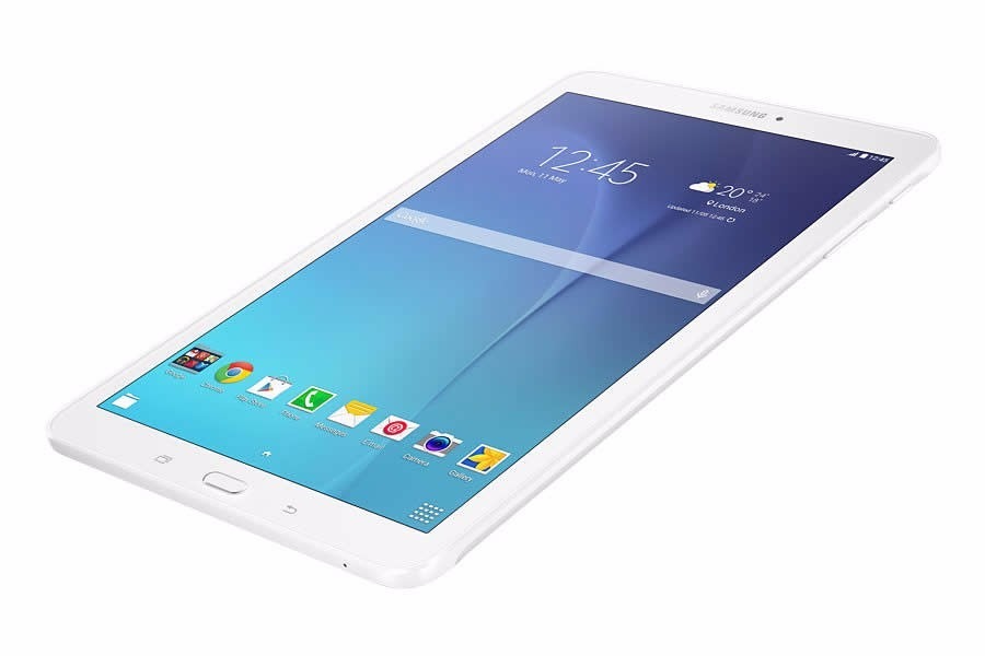 Tablet Galaxy Tab E 9.6'' (SM-T560) | RAM 1.5GB | Almacenamiento Int. 8GB | 1280 x 800 Pixeles | S.O. Android 4.4 | Conectividad Bluetooth 4.0, WLAN | Color Blanco | Samsung SM-T560NZWAMXO
