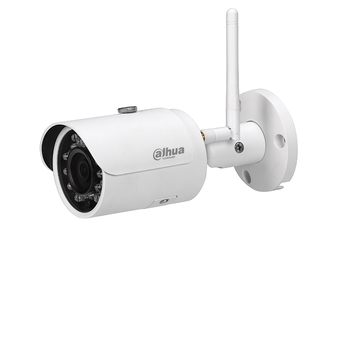 Kit de Video Vigilancia Dahua | 1 NVR de 4 Canales IP NVR4104HSW + 2 Cámaras IP Bullet IP67 de 3Mp con Función Smart IR IPCHFW1320SW28 + 2 Transformadores de Voltaje PFM321 + HDD 1TB Optimizado para Video Vigilancia WD10PURZ | DAHUA DPP2CHWIFI