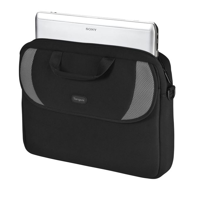 Maletin | Hasta 16” | Modelo Slipcase | Color Negro/Gris | Targus CVR200