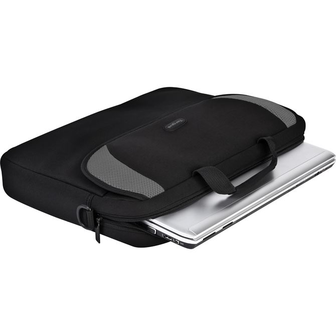 Maletin | Hasta 16” | Modelo Slipcase | Color Negro/Gris | Targus CVR200