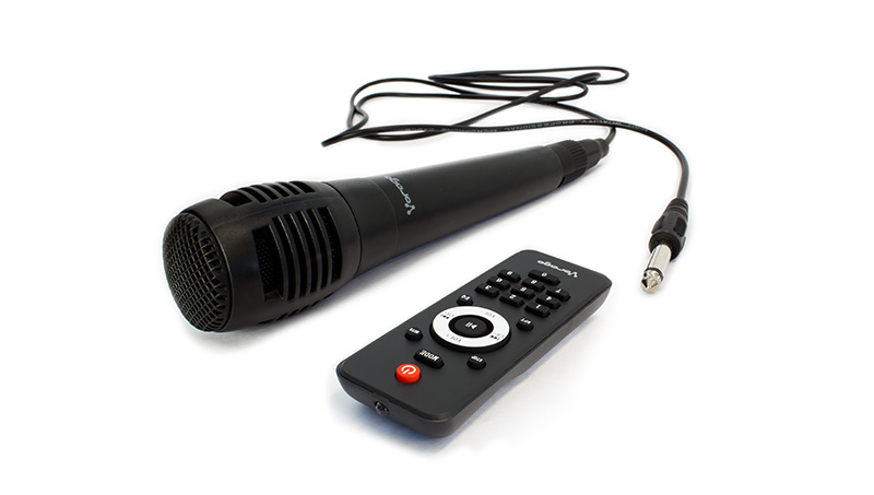 Bocina Vorago KSP-300 30W Bluetooth / USB / SD 3.5mm Negro, AU-365874-16