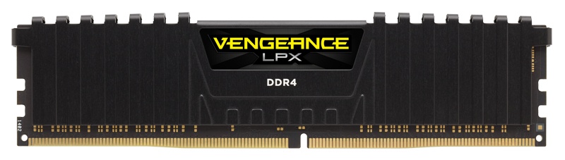 Memoria RAM DDR4 SO-DIMM, PC4-19200 (2400MHz), 16GB, 1.2V, CL16, Corsair VENGEANCE® LPX, CMK16GX4M1A2400C16