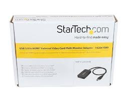 Adaptador Tarjeta de Video Externa para Monitores Múltiples USB 3.0 a HDMI® / DVI - 1920x1080