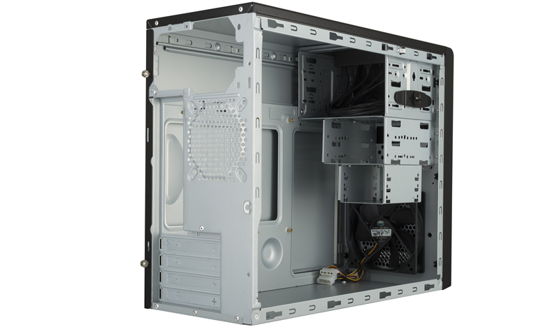 Gabinete Cooler Master, Modelo MasterBox E300L, ATX / Micro-ATX / Mini-ATX, USB 3.0, Negro, No Incluye Fuente De Poder, MCB-E300L-KN5N-B02
