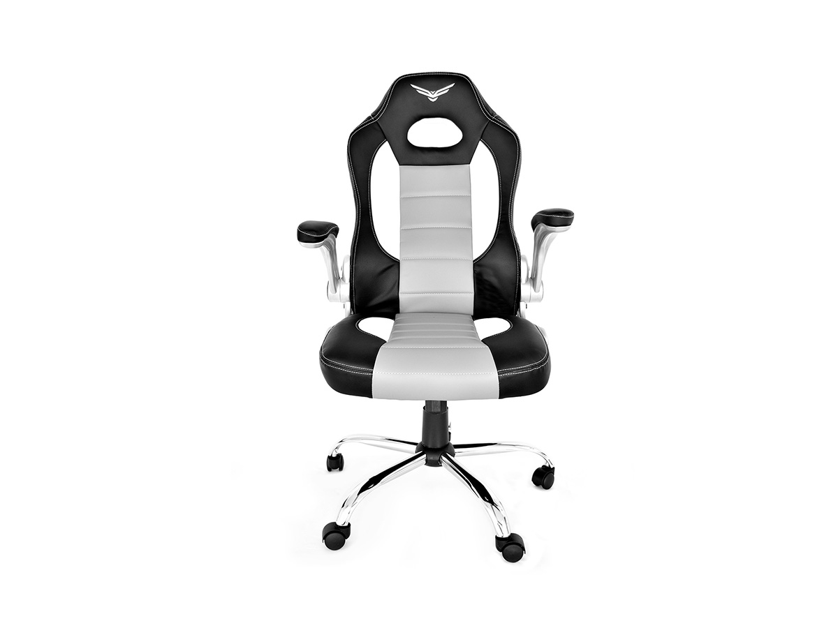 Naceb Silla Gamer Pilot, Negro/Gris, NA-0907G