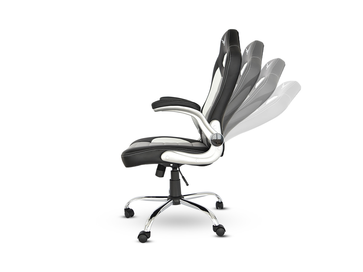 Naceb Silla Gamer Pilot, Negro/Gris, NA-0907G