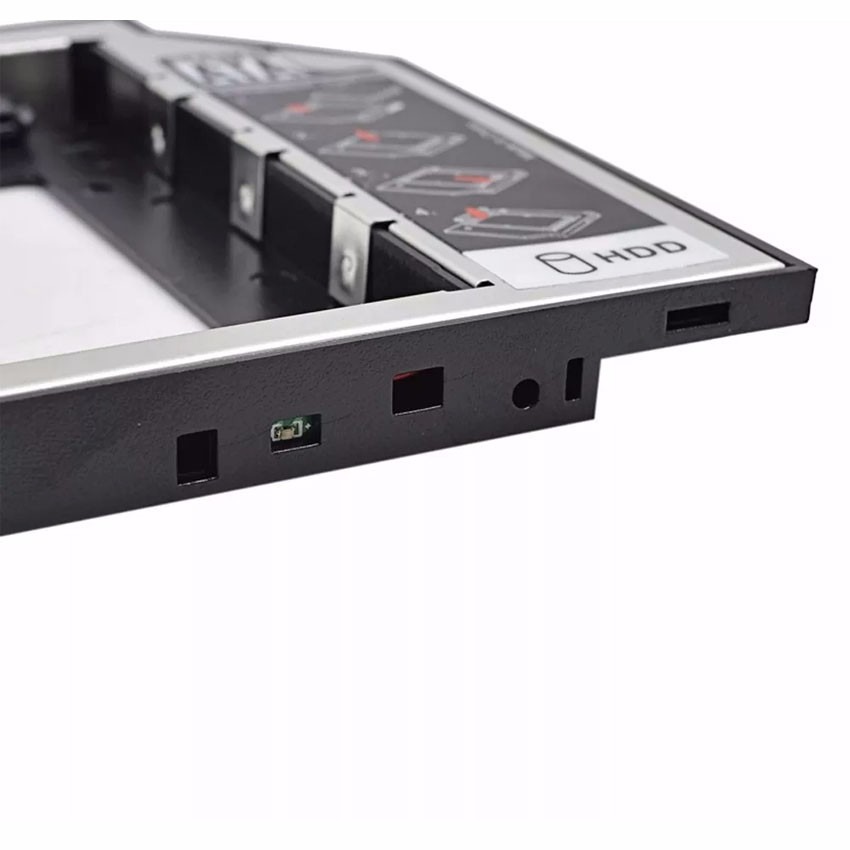 Second HDD Caddy, 9.5  Milímetros, SATA / SSD 2.5”, Caddy9.5