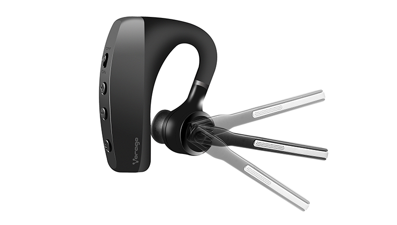 Auricular manos libres Vorago BTE-500 hasta 10m, Bluetooth, Color Negro