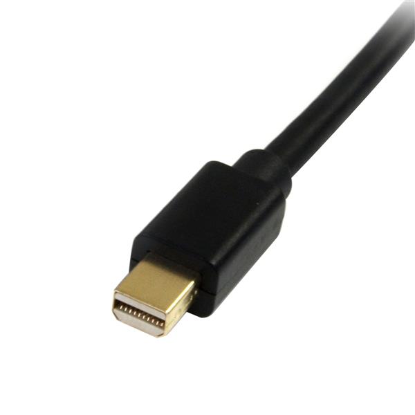 Cable Adaptador de Mini DisplayPort® Macho a DisplayPort® Macho, Resolución Hasta 4K, Longitud 1.8 Metros, startech MDP2DPMM6 