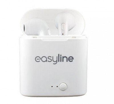 Audífonos inalámbricos Easy Line, Bluetooth. Color blanco, EL-995111