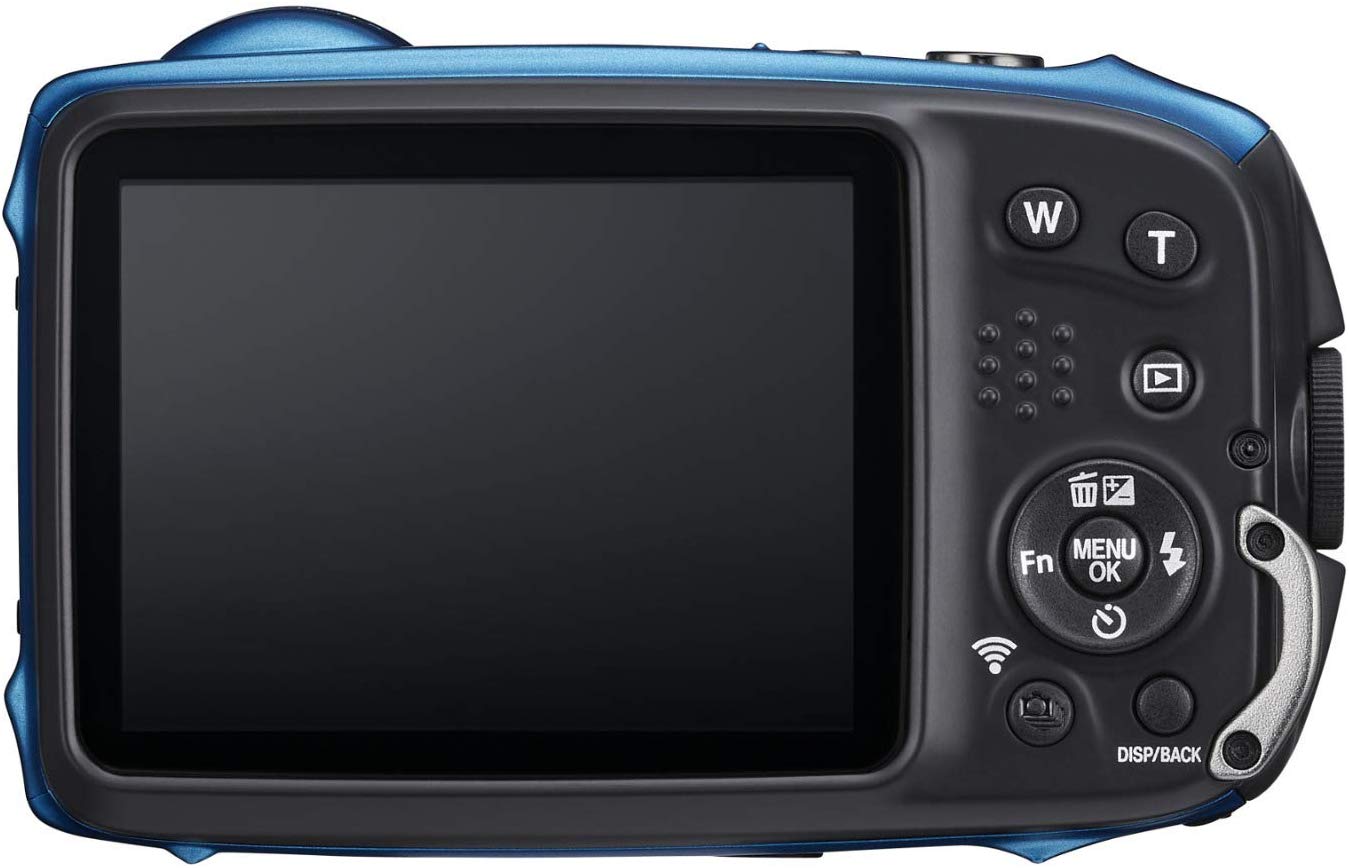 Cámara Digital Acuática FinePix XP140, Color SkyBlue, 16.4 MP, Vídeo 4K, 28mm, Bluetooth, WiFi, Fujifilm FX-XP140SB-US