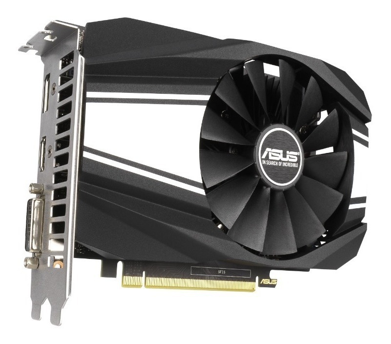 Tarjeta de Video GeForce® GTX 1660 OC, 6GB GDDR5, 1 x DVI-D, 1 x HDMI, 1 x DisplayPort 1.4 | Asus PH-GTX1660-O6G