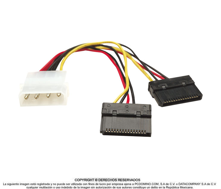 Cable de Energía Molex - SATA en Y, MANHATTAN 349369