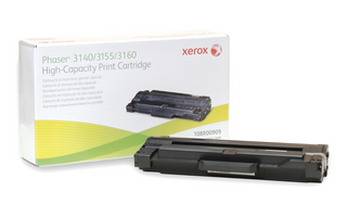 Cartucho de Toner Original Xerox 108R00909, Color Negro, Rendimiento Aprox. 2,500 Páginas, 108R00909