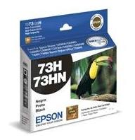 Cartucho de Tinta 73H Color Negro 11ml Rendimiento Aprox. 370 páginas, EPSON T073120H-AL