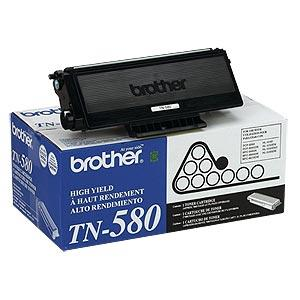 Cartucho de Toner Original Modelo TN580, Color Negro, Rendimiento Aprox. 7,000 Páginas, BROTHER TN580