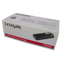Cartucho de Toner Original 10S0063, Color Negro, Rendimiento Aprox. 2,500 Páginas, LEXMARK 10S0063