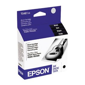 Cartucho de Tinta 048 Color Negro 13ml Rendimiento Aprox. 630 páginas, EPSON T048120-AL