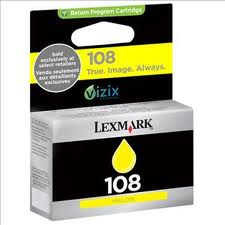 Cartucho Lexmark 14N0342. Car. Tinta Amarillo No. 108