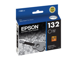 Cartucho de Tinta 132 Color Negro 5ml Rendimiento Aprox. 180 páginas, EPSON T132120-AL
