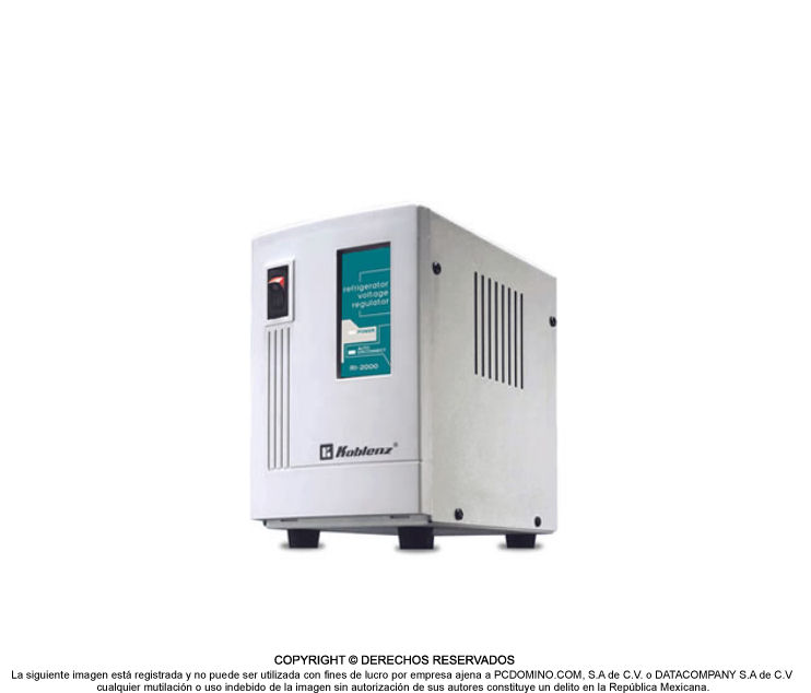 Regulador de Motor Modelo RI-1502, 1500VA / 1000W, Regulación 95 - 145V, Salida 120V, 1 Contactos, KOBLENZ 00-1573-5