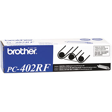 Rollo de Repuesto PC402RF para Fax Serie 560, 575, MFC660MC, BROTHER PC402RF