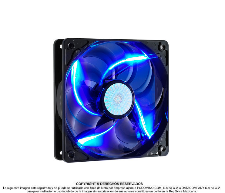 Ventilador Cooler Master de 120MM LED Sickle Flow color Azul
