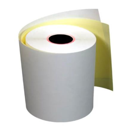 Rollo de Papel Autocopia 76X70, Blanco-Amarillo, para Punto Venta, PCM BA7670
