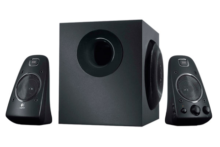 Bocinas 2.1 Modelo Z623, Alámbricas (3.5 mm / RCA), Sonido THX Color Negro, LOGITECH 980-000442