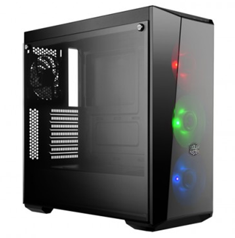 Gabinete Cooler Master MasterBox Lite 5 RGB, Ventana, Sin Fuente, Color Negro