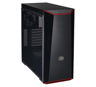 Gabinete COOLER MASTER ATX MasterBox Lite 5 Ventana Sin Fuente USB 3.0 Negro