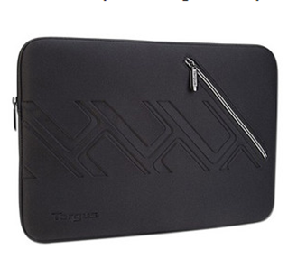 Funda Targus Trax para laptop de hasta 15.6". Color Negro