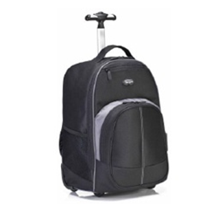 BackPack (Mochila) C/Ruedas, Modelo Compact, Hasta 16'', Color Negro / Gris, TARGUS TSB750US