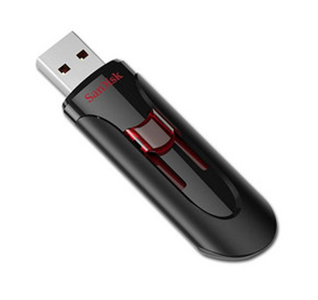 Memoria USB | Capacidad 64GB | Modelo Cruzer® Glide™ | USB 3.0 | Color Negro | SanDisk® SDCZ600-064G-G35