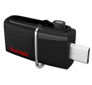 Memoria USB | Capacidad 64GB | Modelo Ultra® Dual | USB 3.0  / micro USB | Lectura: Hasta 150 MB/s | For Android™ | SanDisk® SDDD2-064G-G46