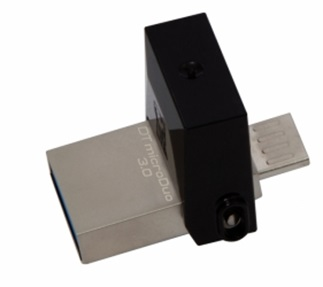 Memoria USB Kingston DataTraveler microDuo 3.0, 32GB, USB 3.0 OTG