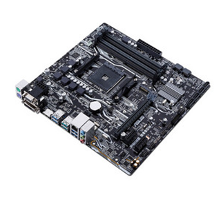 Tarjeta Madre PRIME B350M-A | 4 x DDR4 (64GB Max) |PCI Express | Gigabit | 1 x VGA / 1 x DVI-D / 1 x HDMI / 6 x USB 3.1 | Supports AMD Ryzen™ Socket AMD AM4 | Asus PRIME B350M-A/CSM