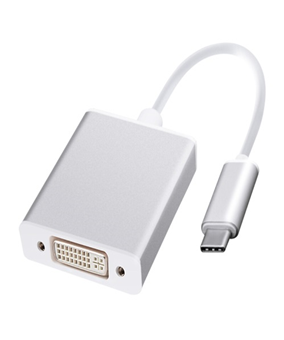 Adaptador de USB 3.1 Tipo C a DVI 25 + 4 Hembra, Easy Tech