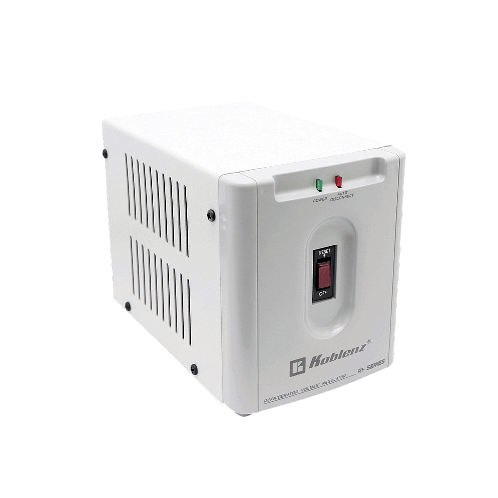 Regulador de Motor Modelo RI-2502, 2500VA / 1500W, Regulación 90 - 145V, Salida 120V, 1 Contactos, KOBLENZ 00-1572-7