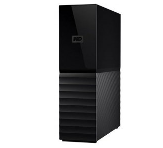 Disco Duro Externo My Book, Capacidad 4TB (4,000GB), Interfaz USB 3.0, Color Negro, WESTERN DIGITAL WDBBGB0040HBK-NESN