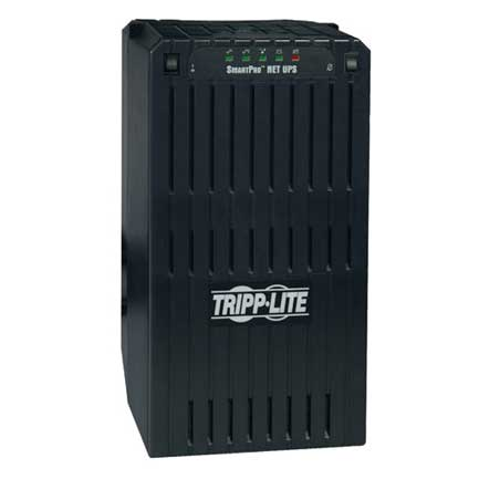 UPS (No Break), 2.2KVA / 1,700W, Entrada 120V, Salida 120V, con 6 contactos NEMA 5-15R, TRIPP-LITE SMART2200NET