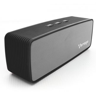 Bocina Portátil, Inalámbrica (Bluetooth), Recargable, Color Negro, Soporta MicroSD / USB, VORAGO BSP-100-BK
