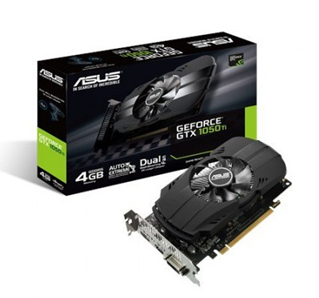 Tarjeta de Video NVIDIA ASUS GeForce GTX 1050Ti, 4GB GDDR5, 1xHDMI, 1xDVI, 1xDisplayPort, PCI Express x16 3.0, ASUS PH-GTX1050TI-4G