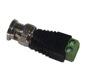Paquete de 10 Conectores BNC Macho, Con Terminales Tipo Tornillo, Bolsa, SAXXON PSUBR14
